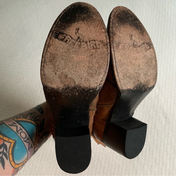 Freebird tan leather boots - Picture 4 of 14